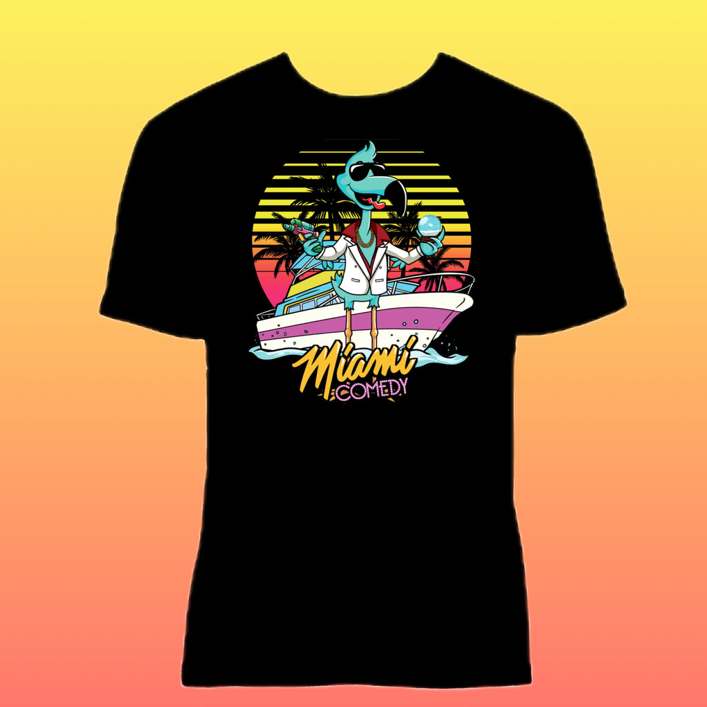 Miami Comedy Shirt (Black)